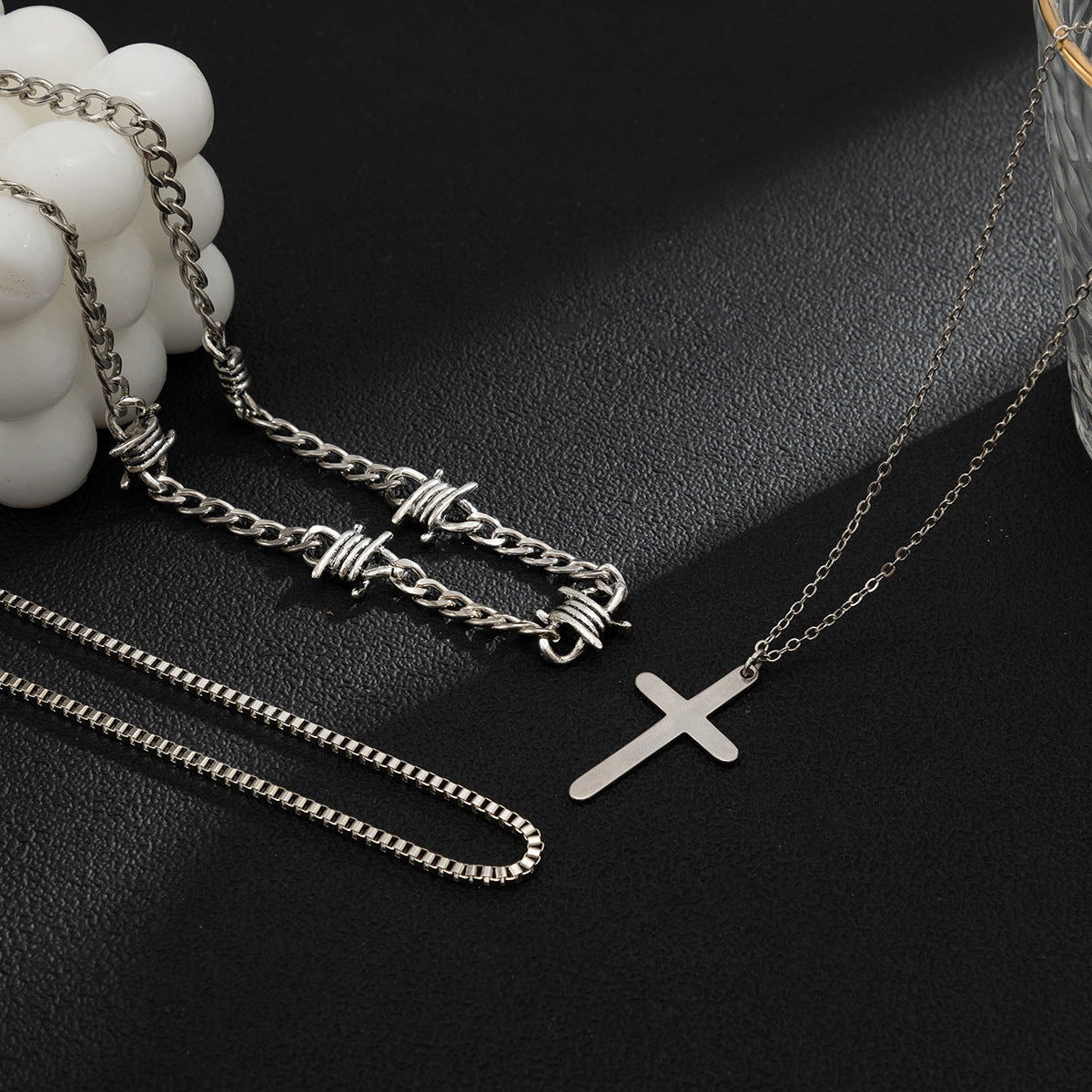 Three Layer Necklace Set