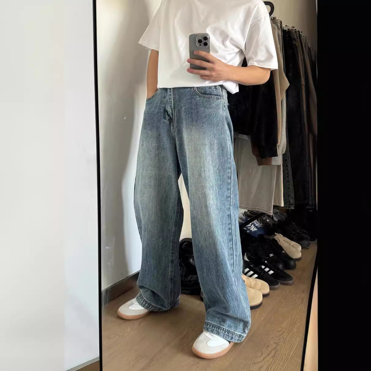 Vintage Stained Jeans