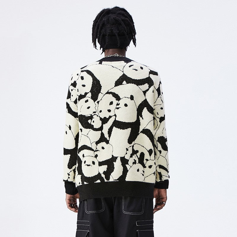 Panda Crewneck Sweater