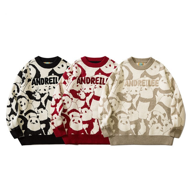 Panda Crewneck Sweater