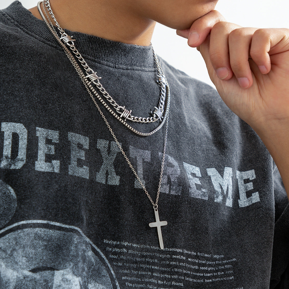 Three Layer Necklace Set