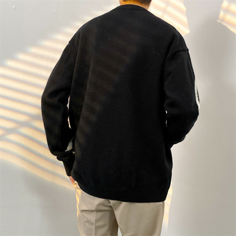 Contrast Sweater