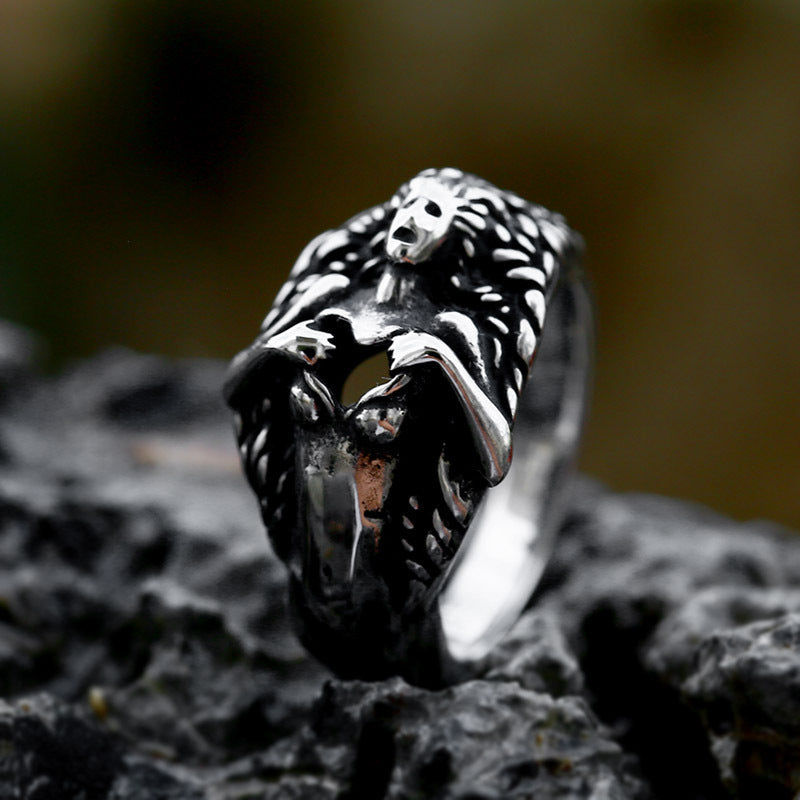 Womans Empty Heart Ring