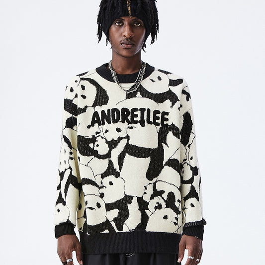 Panda Crewneck Sweater